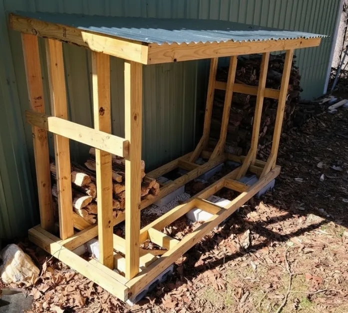 Firewood Storage Racks