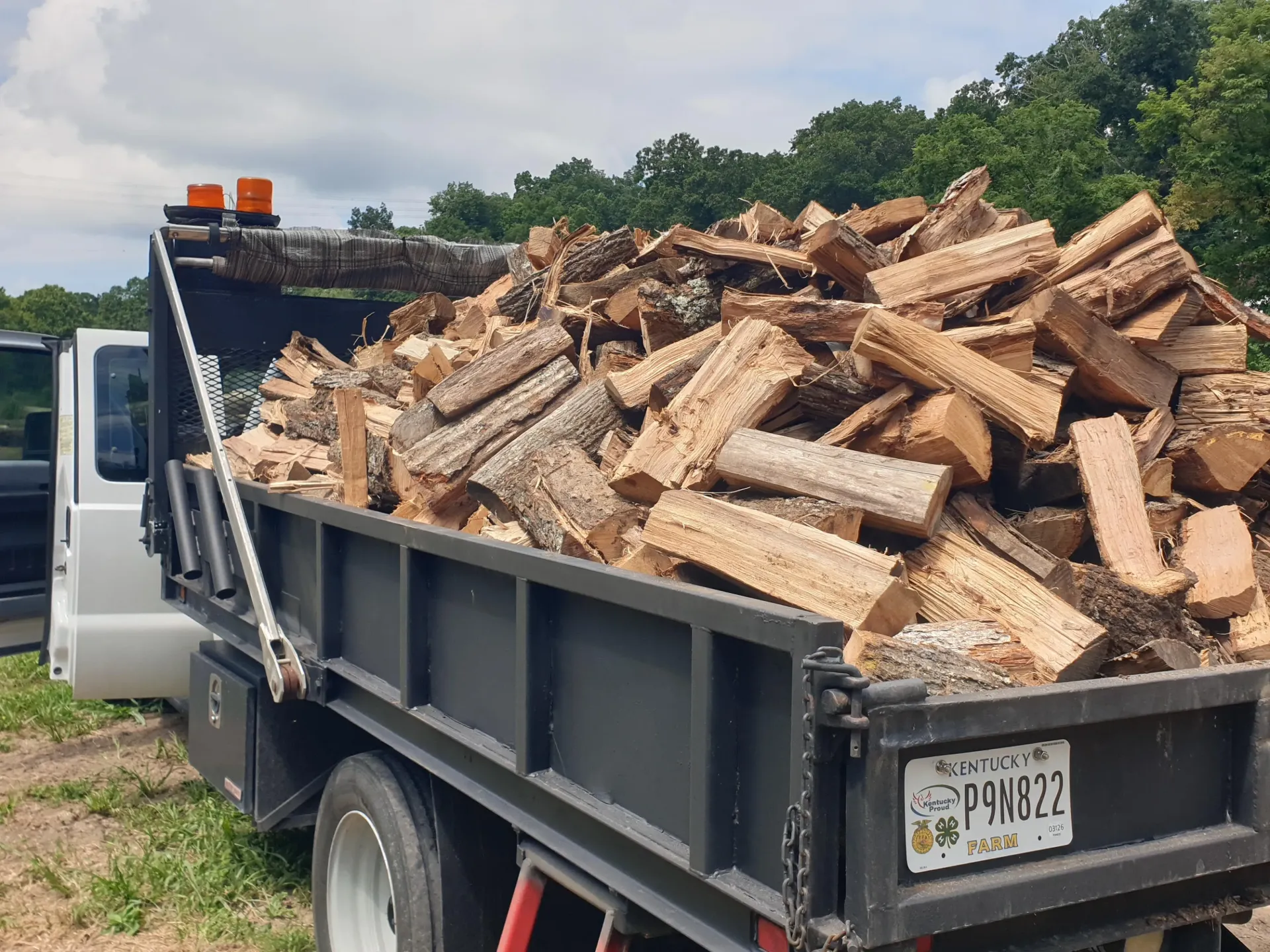 Firewood (Oak Hickory Mixed, 1/2 Face Cord Bag)